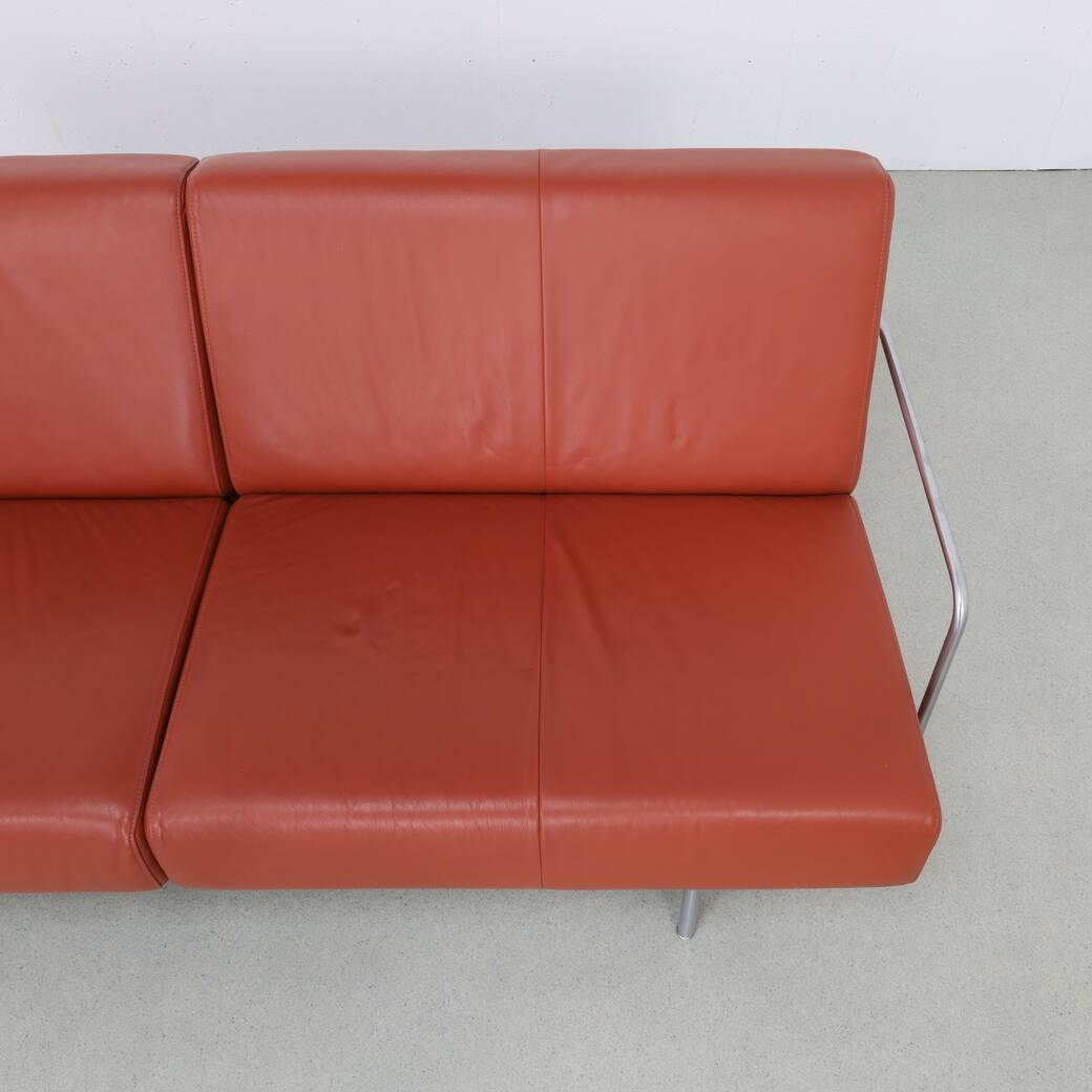 Postmodern Sofa “Storm” in Leather by Harry Vink for Harvink