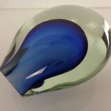 Murano Sommerso Glass Vase, Italy, 1960s