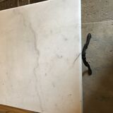 Bistro marble table