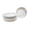 Set of decorated flat plates