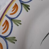 Decorative earthenware plate