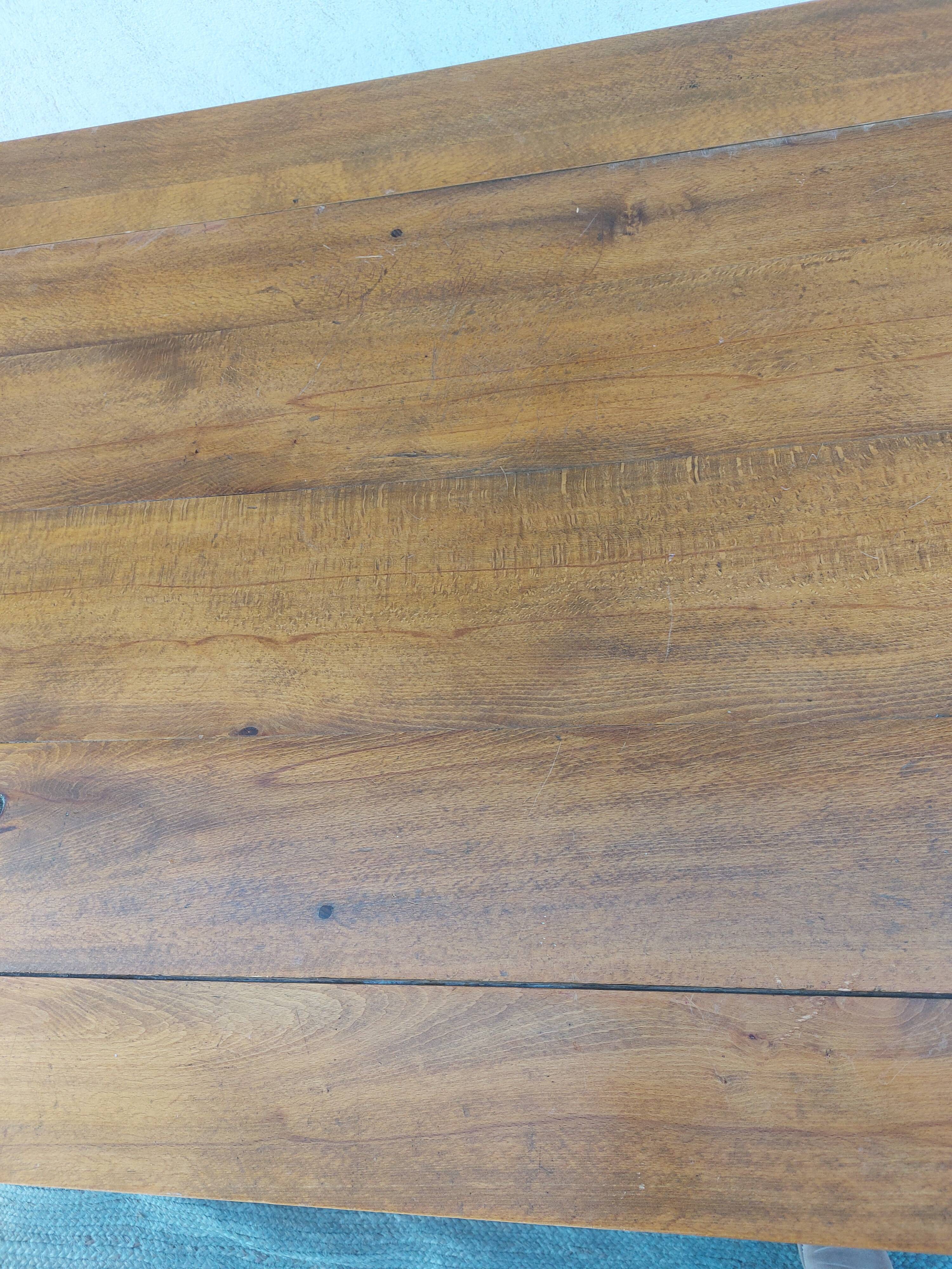 wooden table with extensions