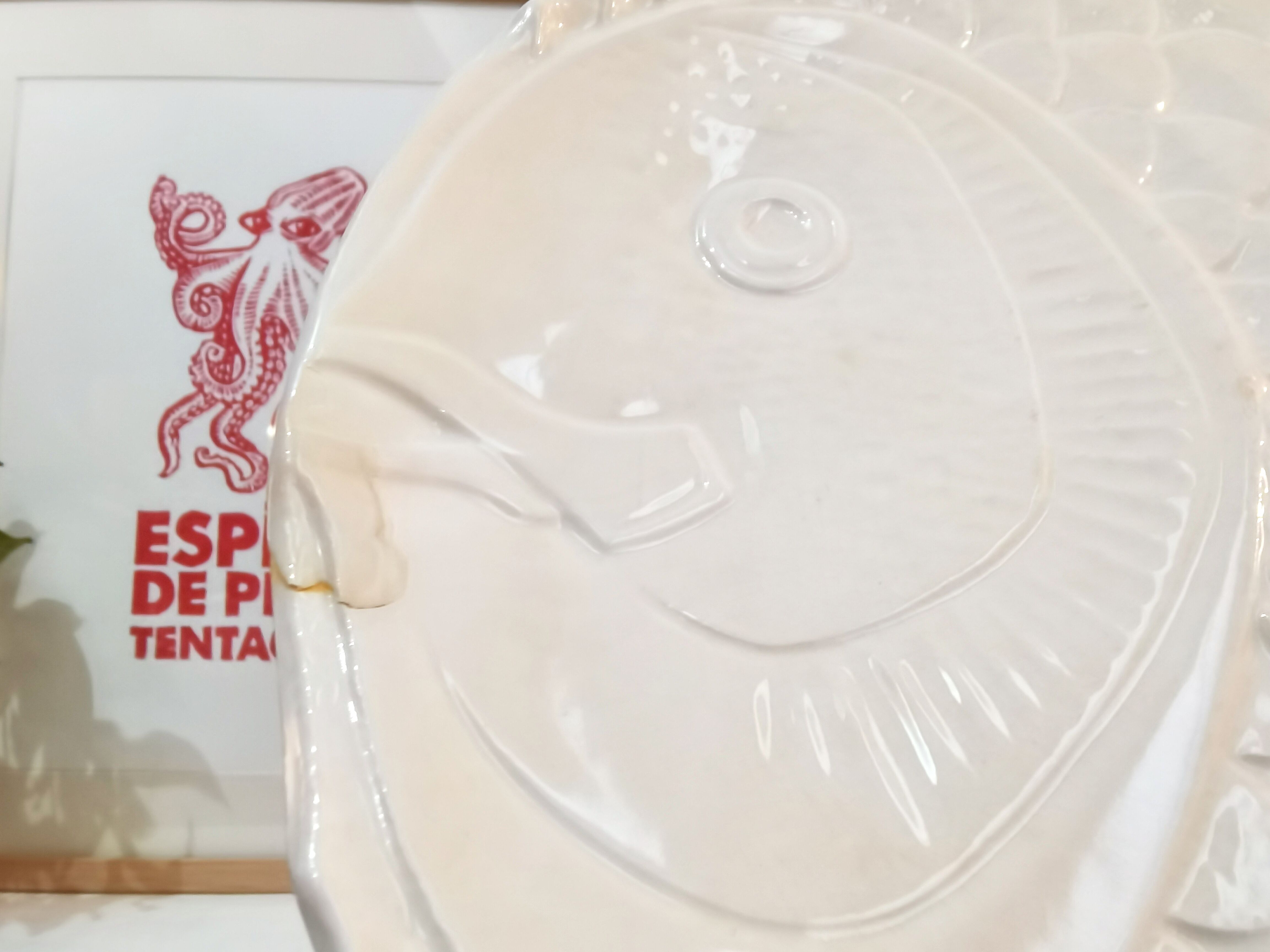 Sarreguemines Fish Service, lots of 23 pieces