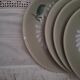 4 vintage Longchamp dinner plates