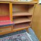 Sideboard with fin sides / compass feet from the 50s/60s