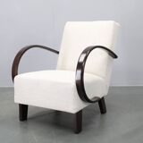 Art Deco armchair by Jindřich Halabala, Czechoslovakia 1940s