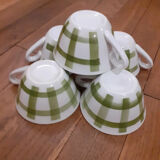 Vichy coffee cups