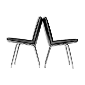 Paire de chaises Lufthavn par Hans Wegner