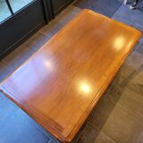 Cocktail coffee table in cherry wood