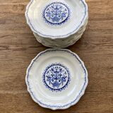 Old gien dishware set rouen model