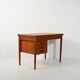 Scandinavian vintage teak flip-top desk