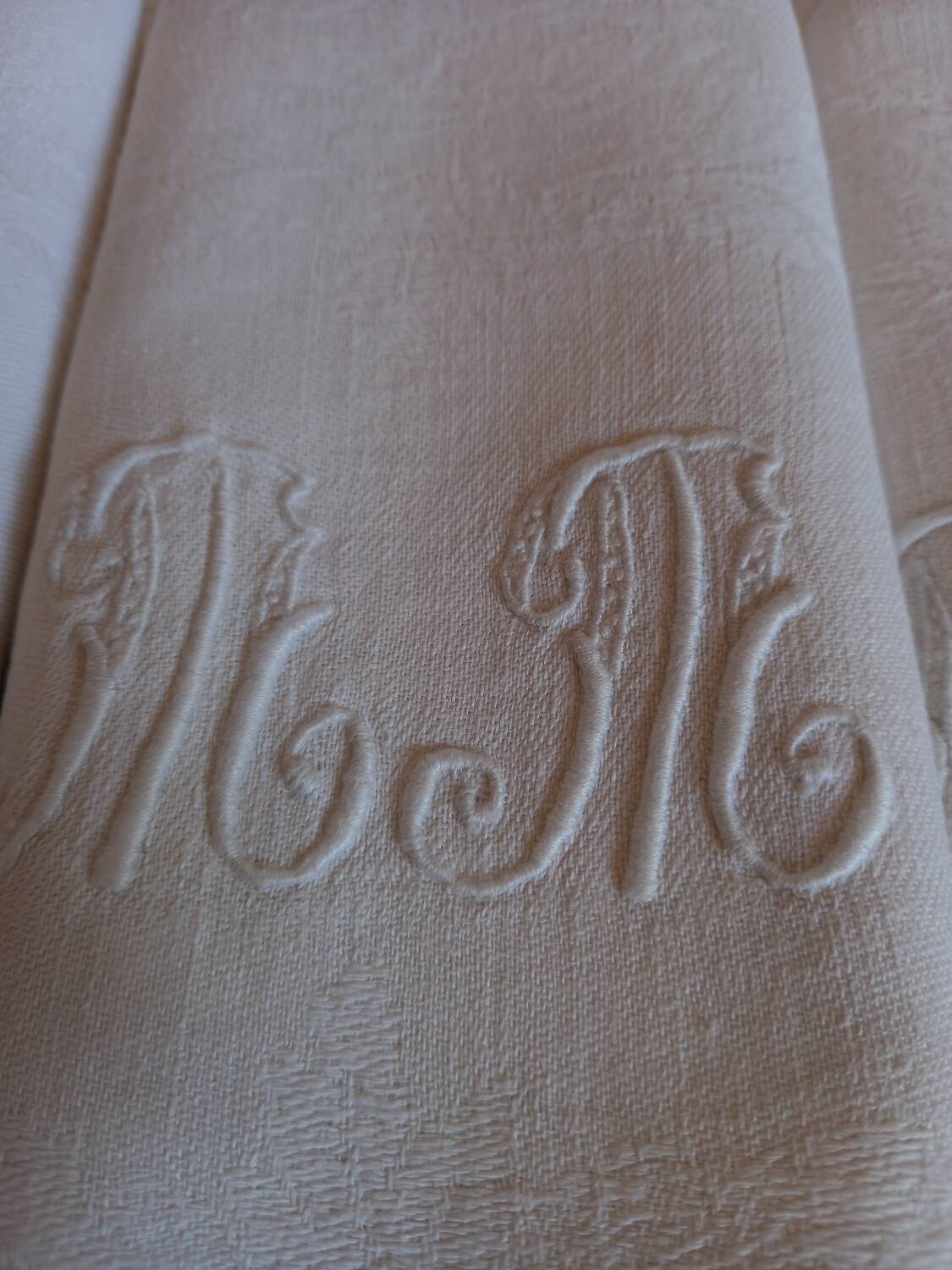 Damask napkins