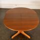 Table ronde extensible piètement étoile