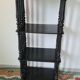 Etagère noir laqué style Napoléon