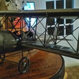 Biplane metal plane
