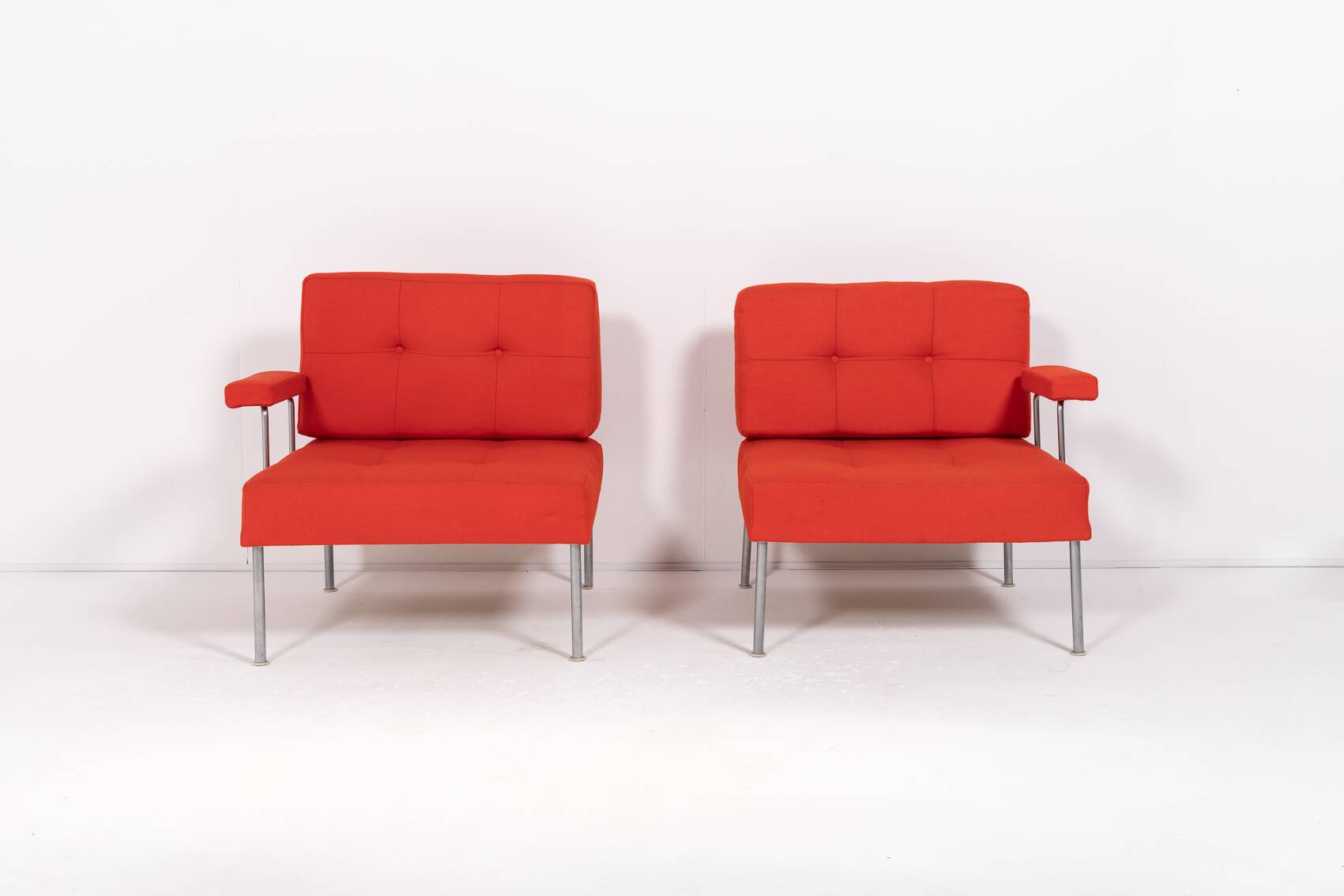 1960's Pair of 'Revolt' chairs by Poul Cadovius for France & Son, Denmark