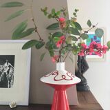 Italian design ceramic vase 1970