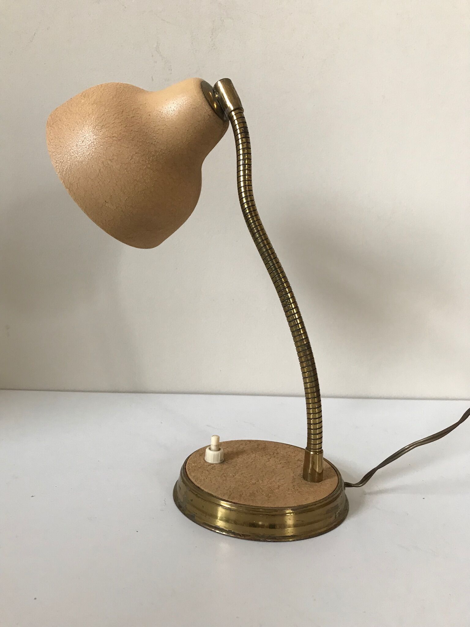Lampe cocotte design vintage années 60