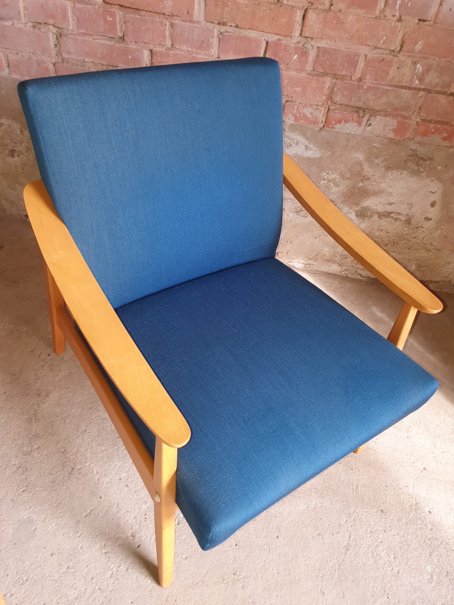 Pair of scandinavian armchairs 1970
