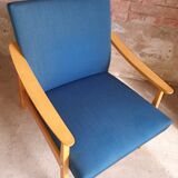 Pair of scandinavian armchairs 1970