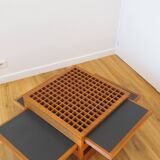 Tetra table signed Bernard Vuarnesson
