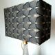 Art Deco lamp with custom rectangular shade