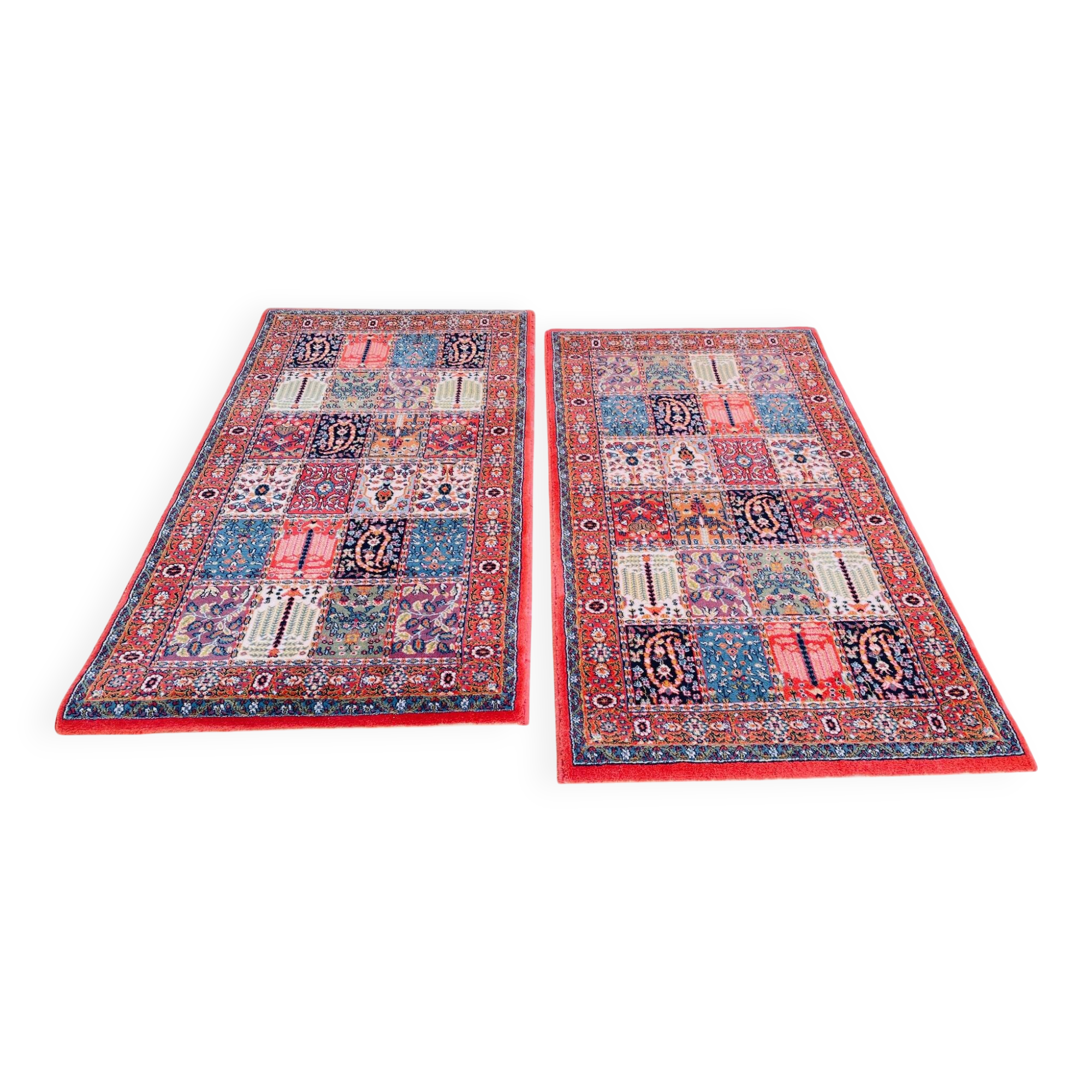 Pair of Vintage Rugs, Art Deco Inspiration