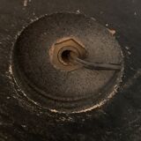 Cracked ceramic lamp base, 1970