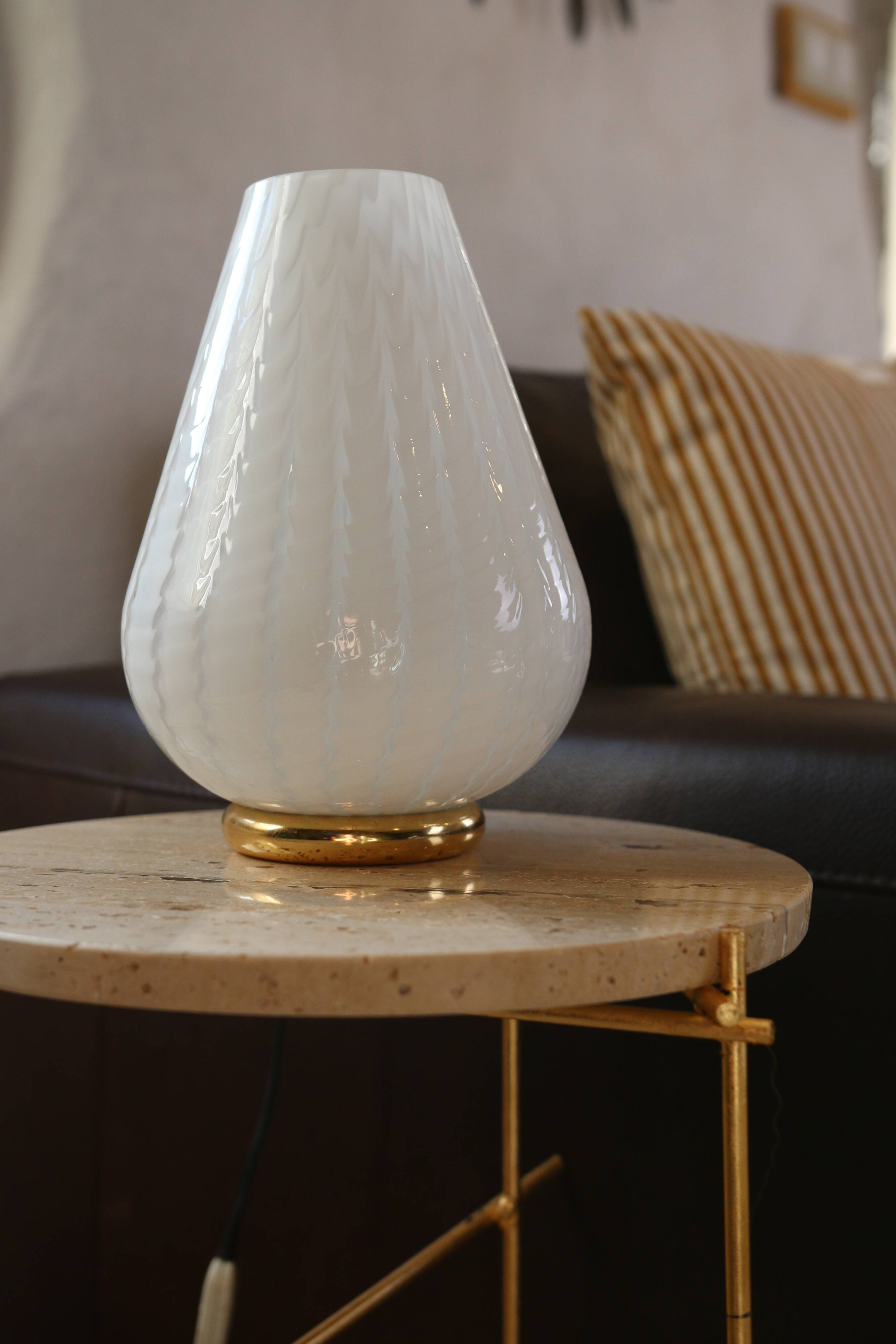 Murano glass table lamp