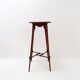 Antique wooden stool - Art Nouveau style