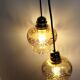 Pair of vintage hanging lamps