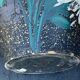 Ceramic vase bouquet of flowers painted and signed by Escoffier
