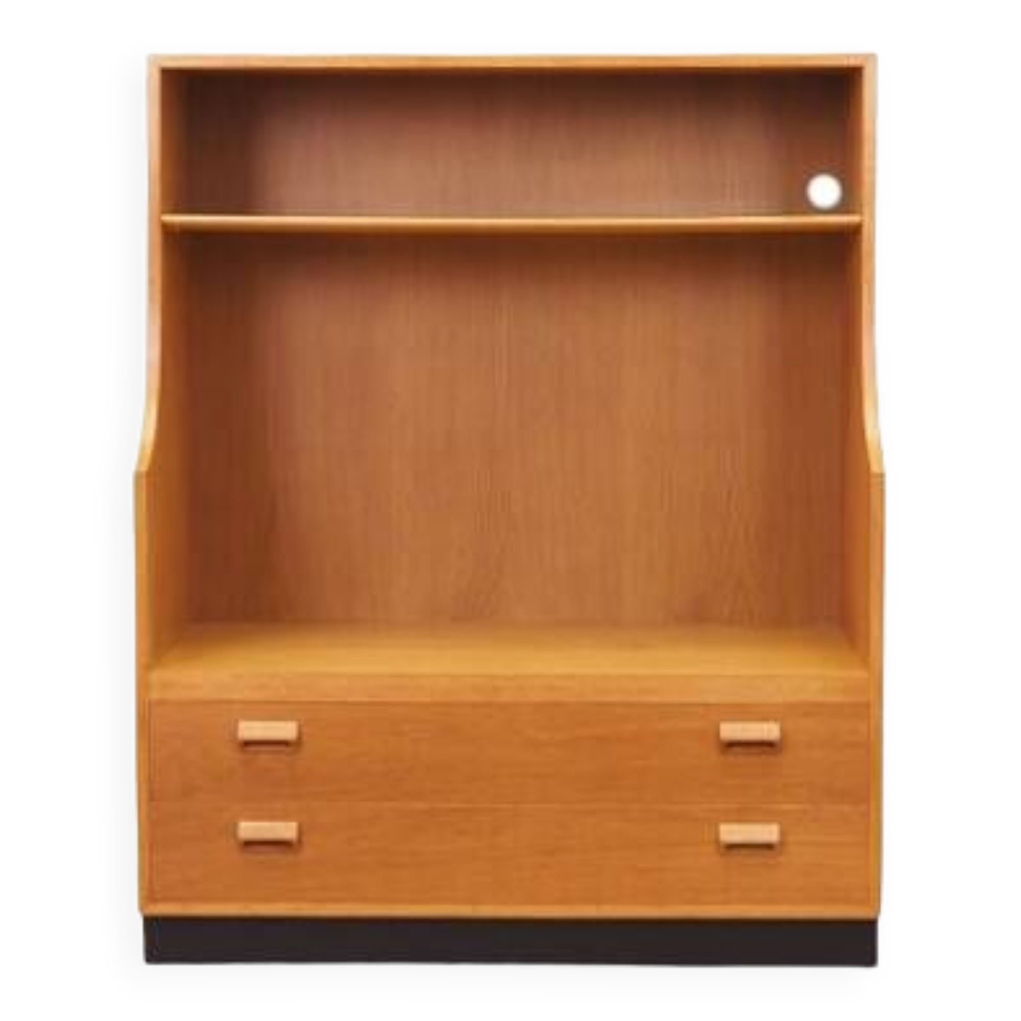 Ash bookcase, Danish design, 1970s, designer: Børge Mogensen, manufacturer: Søborg Møbler