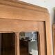 Parisian glass cabinet