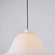 Vintage Pendant Zebra Lamp from Peill & Putzler, 1960s