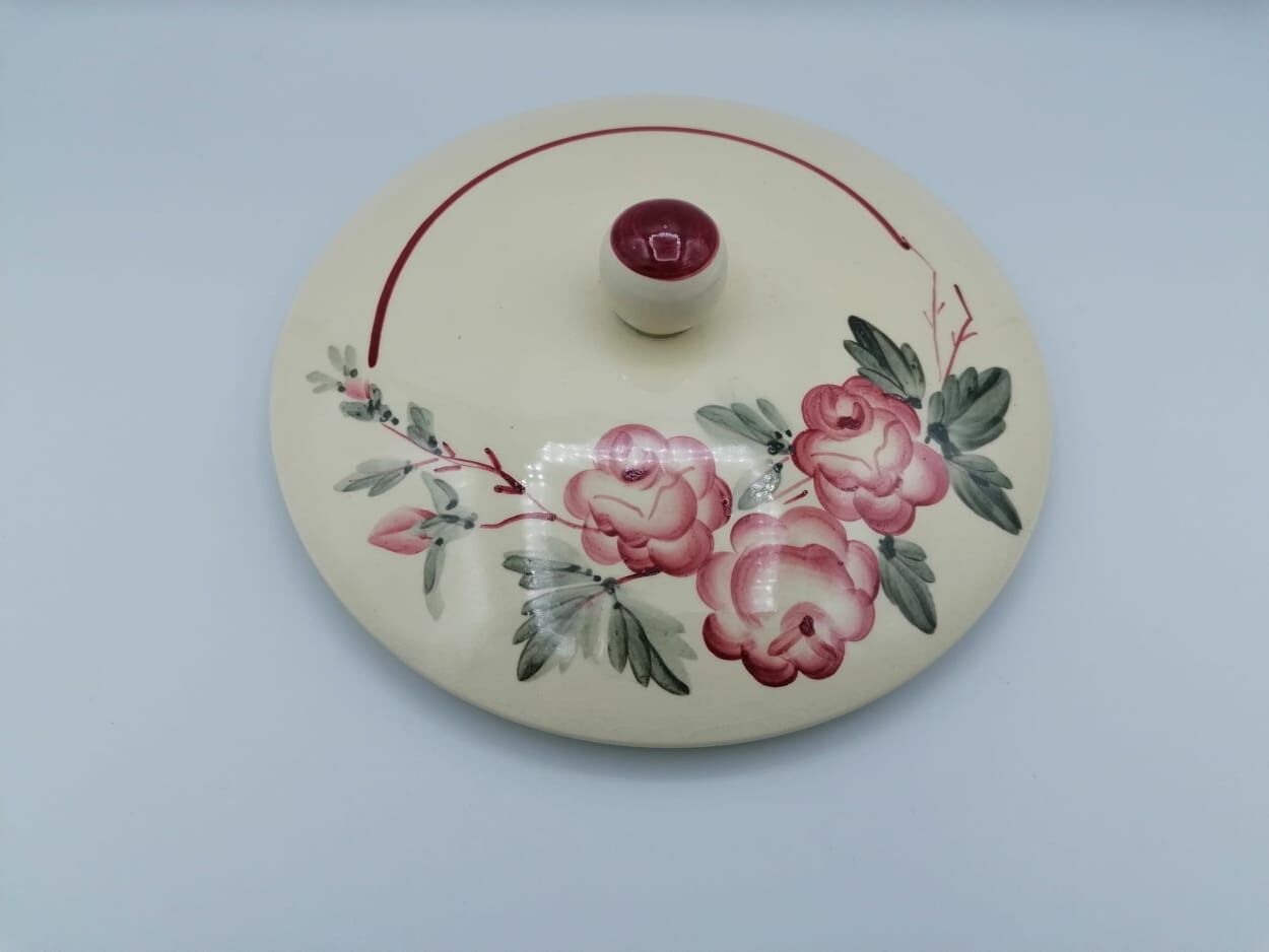 Soupière Rosy Sarreguemines