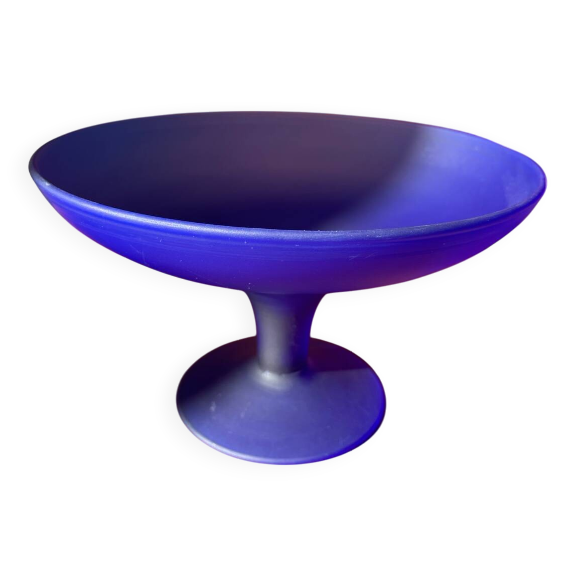 Frosted glass bowl
