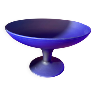 Frosted glass bowl