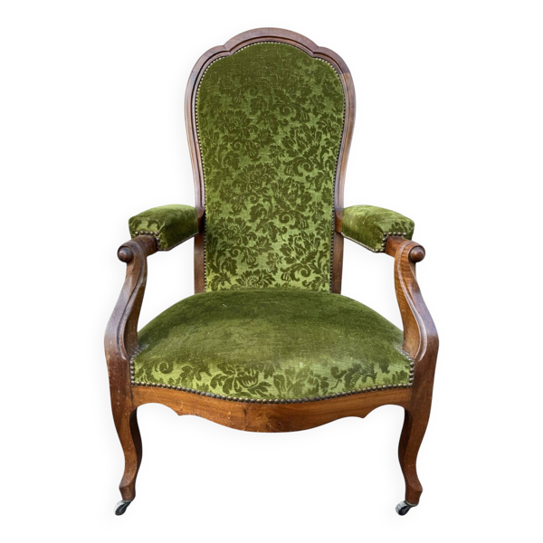 Fauteuil voltaire à crémaillère 19’s