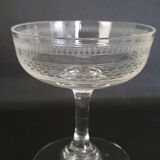 Set of 6 glasses in Champagne