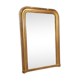 Miroir Louis Philippe dorure feuille d'or 130x85 cm