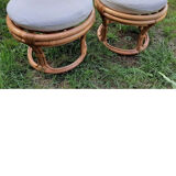 Poufs rotin