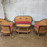 Wicker sofa