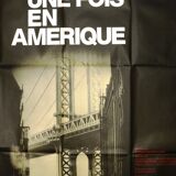 Original movie poster "Once Upon a Time in America" 1984 De Niro, J.Woods.