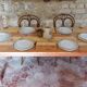 Table de ferme terracotta