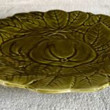 6 old Sarreguemines slip plates