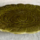 6 old Sarreguemines slip plates