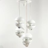 Space Age Cascading Ceiling Light By Klaus Hempel For Kaiser Leuchten, Germany, 1972