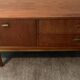 Vintage teak TV stand