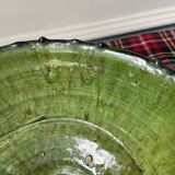 Emerald green Tamegroute salad bowl D28